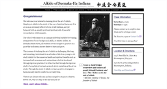 Desktop Screenshot of aikidobloomington.com